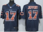 Chicago Bears #17 Alshon Jeffery Pro Line Blue Fashion Strobe Nike Limited Jersey