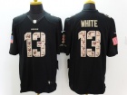 Chicago Bears #13 Kevin White Black Salute to Service Nike Limited Jerseys