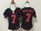 San Francisco 49ers #7 Colin Kaepernick Black Toddler Jersey