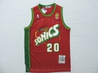 Seattle SuperSonics #20 Payton Red Hardwood Classic Swingman Jerseys