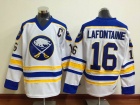 Buffalo Sabres #16 Pat Lafontaine White CCM Jersey