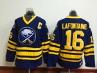 Buffalo Sabres #16 Pat Lafontaine Blue CCM Jersey