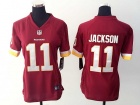 Nike Washington Redskins #11 Desean Jackson Red Women Jersey