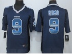 Dallas Cowboys #9 Tony Romo Pro Line Blue Fashion Strobe Nike Limited Jersey