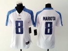 Nike Women Tennessee Titans #8 Marcus Mariota White Jersey