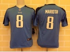 Nike Youth Tennessee Titans #8 Marcus Mariota Baby Blue Jersey