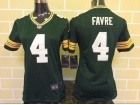 Nike Women Green Bay Packers #4 Faver Green Jersey