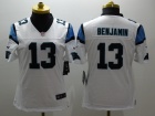 Carolina Panthers #13 Kevin Benjamin White Women Limited Jersey