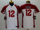 Nike Youth Arizona Cardinals #12 John Brown White Limited Jersey