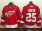 Detroit Red Wings #25 Mike Green Red Jersey