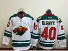 Minnesota Wild #40 Devan Dubnyk White Jerseys