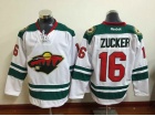 Minnesota Wild #16 Jason Zucker White Jerseys