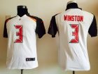 Nike Youth Tamp Bay Buccaneers #3 Jameis Winston White Jerseys