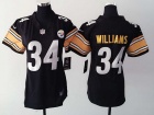 Nike Women Pittsburgh Steelers #34 DeAngelo Williams Black Jersey