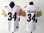 Nike Women Pittsburgh Steelers #34 DeAngelo Williams White Jersey