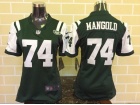 Nike Women New York Jets #74 Nick Mangold Green Jerseys