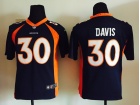 Nike Youth Denver Broncos #30 Terrell Davis Blue Jerseys