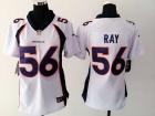 Nike Women Denver Broncos #56 Shane Ray White Jerseys