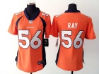 Nike Women Denver Broncos #56 Shane Ray Orange Jerseys