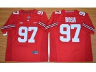 2015 Ohio State Buckeyes #97 Joey Bosa Red NCAA Football Jersey 