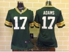 Nike Green Bay Packers #17 Davante Adams Green Women Jerseys