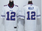 Buffalo Bills #12 Jim Kelly White Nike Limited Jerseys