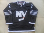 New York Islanders #2 Nick Leddy Black Hockey Jersey