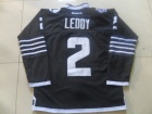 New York Islanders #2 Nick Leddy Black Hockey Jersey