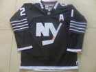 New York Islanders #21 Kyle Okposo Black Hockey Jersey