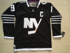 New York Islanders #91 John Tavares Black Hockey Jersey