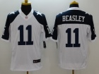 Dallas Cowboys #11 Cole Beasley White Thanksgiving Nike Limited Jerseys