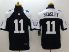 Dallas Cowboys #11 Cole Beasley Blue Thanksgiving Nike Limited Jerseys