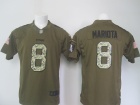 Tennessee Titans #8 Marcus Mariota Green Salute to Service Nike Limited Jerseys