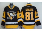 Pittsburgh Penguins #81 Phil Kessel Black Yellow Jersey