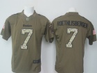 San Francisco 49ers #7 Colin Kaepernick Green Salute to Service Limited Jerseys