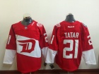 Detroit Red Wings #21 Tomas Tatar Red  2016 Stadium Series Jersey