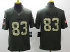 Pittsburgh Steelers #83 Heath Miller Green Salute to Service Nike Limited Jerseys