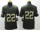 Minnesota Vikings #22 Harrison Smith Green Salute to Service Nike Limited Jerseys