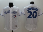 Toronto Blue Jays #20 Josh Donaldson White FlexBase Jersey