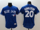 Toronto Blue Jays #20 Josh Donaldson Blue FlexBase Jersey