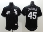 Chicago White Sox #45 Michael Jordan Black 2016 Flexbase Jerseys