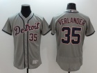 Detroit Tigers #35 Justin Verlander Gray 2016 Flexbase Jerseys