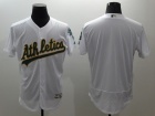 Oakland Athletics Blank White 2016 Flexbase Jerseys