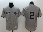 New York Yankees #2 Derek Jeter Gray 2016 Flexbase Jerseys