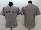 New York Yankees Blank Gray 2016 Flexbase Jerseys