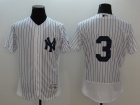 New York Yankees #3 Babe Ruth White 2016 Flexbase Jerseys