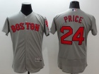 Boston Red Sox #24 David Price Gray 2016 Flexbase Jersey