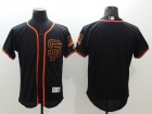 San Francisco Giants Blank Black SF 2016 Flexbase Jersey