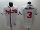 Atlanta Braves #3 Dale Murphy White 2016 FlexBase Jerseys