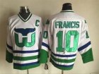 Hartford Whalers #10 Ron Francis White NHL Hockey Jerseys